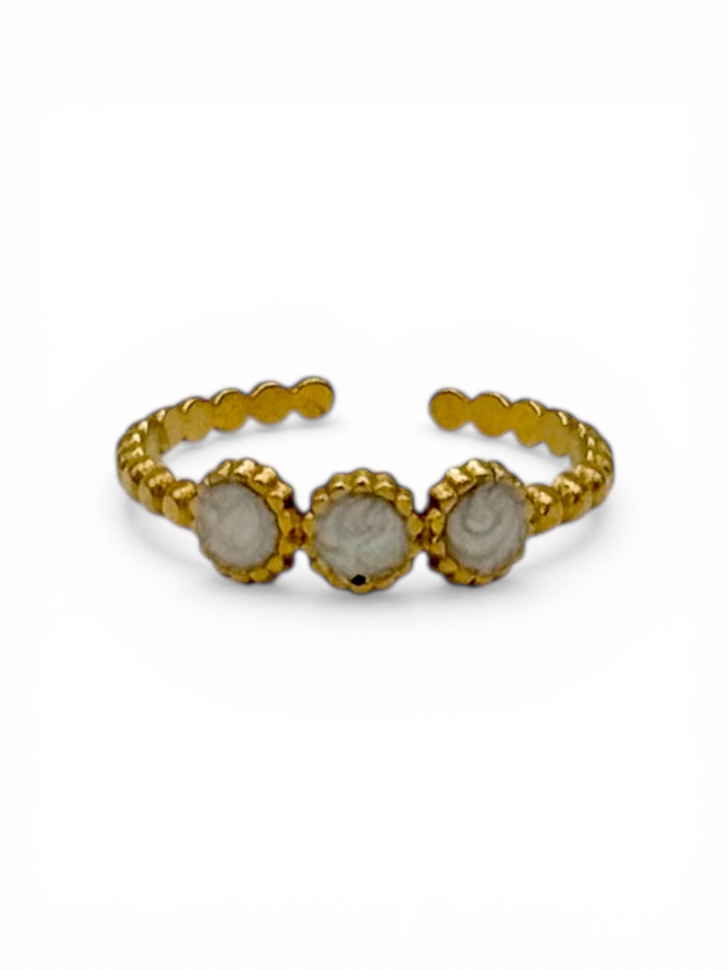 Celeste Ring – himmlischer Glanz in Gold